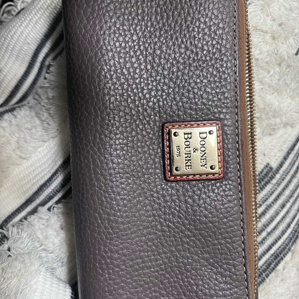 Dooney & Bourke Brown Leather Wallet